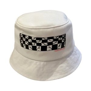 CHROME HEARTS Matty Boy "99 Eyes" Bucket Hat White Size M